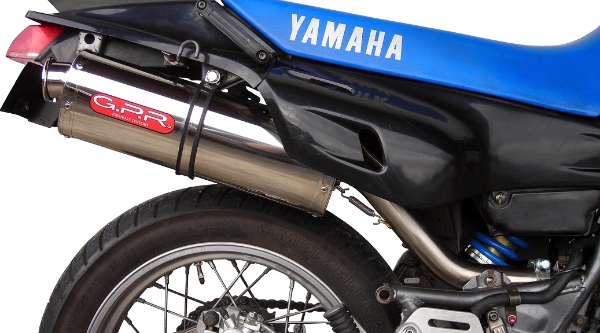 Pot echappement compatible avec Yamaha Xt 600 - E - K 1985-2002, Trioval, Échappement légal, homologué,silencieux avec db killer amovible et tuyau de liaison spécifique 