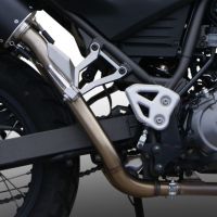 Pot echappement compatible avec Yamaha Xt 660 X-R 2004-2014, Furore Nero, Paire de pot d'échappement homologuées, livrées avec db killer amovible et raccords spécifiques 