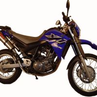 GPR exhaust compatible with  Yamaha Xt 660 X-R  2004-2014, Trioval, Dual slip-on exhausts including removable db killers, link pipes and catalysts,  EPA-compliant 