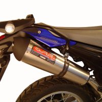 GPR exhaust compatible with  Yamaha Xt 660 X-R  2004-2014, Trioval, Dual slip-on exhausts including removable db killers, link pipes and catalysts,  EPA-compliant 