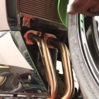 Pot echappement compatible avec Kawasaki Ninja 400 2018-2022, Decatalizzatore, Suppresseur de cataliseu, décatalyseurr, article sans homologation 