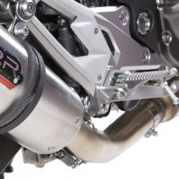 Pot echappement compatible avec Kawasaki Z 800 2009-2016, Deeptone Inox, Échappement légal, homologué,silencieux avec db killer amovible et tuyau de liaison spécifique 