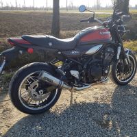 Pot echappement compatible avec Kawasaki Z 900 RS 2021-2024, M3 Inox , Échappement légal, homologué,silencieux avec db killer amovible et tuyau de liaison spécifique 