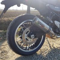 Pot echappement compatible avec Kawasaki Z 900 RS 2021-2024, M3 Inox , Échappement légal, homologué,silencieux avec db killer amovible et tuyau de liaison spécifique 