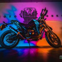 GPR exhaust compatible with  Zontes Gk 125 2022-2024, M3 Black Titanium, Full system exhaust including removable db killer and catalyst, EPA-compliant 