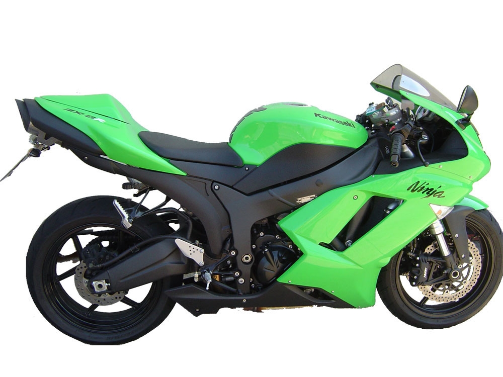 Pot echappement compatible avec Kawasaki Zx-6R 2005-2006, Tiburon Titanium, Échappement légal, homologué,silencieux avec db killer amovible et tuyau de liaison spécifique 