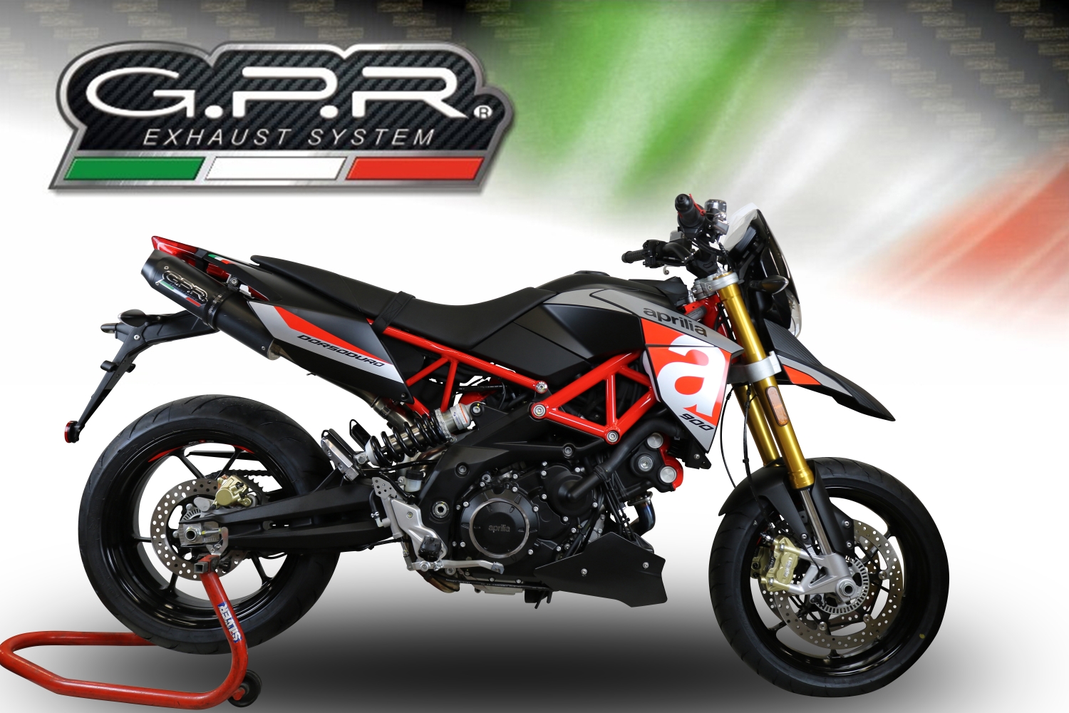 Pot echappement compatible avec Aprilia Shiver 900 2017-2020, Furore Evo4 Nero, Paire de pot d'échappement homologuées, livrées avec db killer amovible et raccords spécifiques 