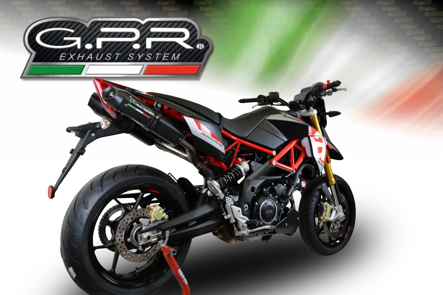 Pot echappement compatible avec Aprilia Shiver 900 2017-2020, Furore Evo4 Nero, Paire de pot d'échappement homologuées, livrées avec db killer amovible et raccords spécifiques 