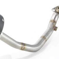 Pot echappement compatible avec Aeon Elite 2010-2016, Evo4 Road, Homologué et légal, système d'échappement complet, avec db killer amovible 