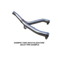 Pot echappement compatible avec Honda Msx - Grom 125 2013-2017, Decatalizzatore, Suppresseur de cataliseu, décatalyseurr, article sans homologation 