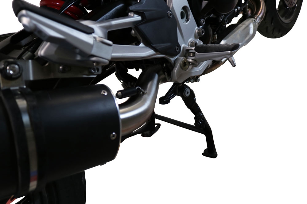 Pot echappement compatible avec Bmw F 900 XR-R 2020-2025, Furore Evo4 Poppy, Échappement légal, homologué,silencieux avec db killer amovible et tuyau de liaison spécifique 