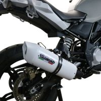 Pot echappement compatible avec Bmw G 310 Gs 2017-2021, Albus Evo4, Pot échappement complet, non légal pour les pays de l'UE, avec db killer amovible 