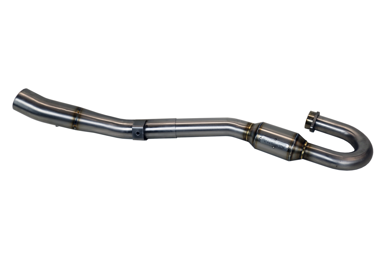 Pot echappement compatible avec Kawasaki Kx 450 X 2021-2023, Pentacross Titanium, Pot d'échappement complet racing, compris de collecteur et db killer amovible, sans homologation 
