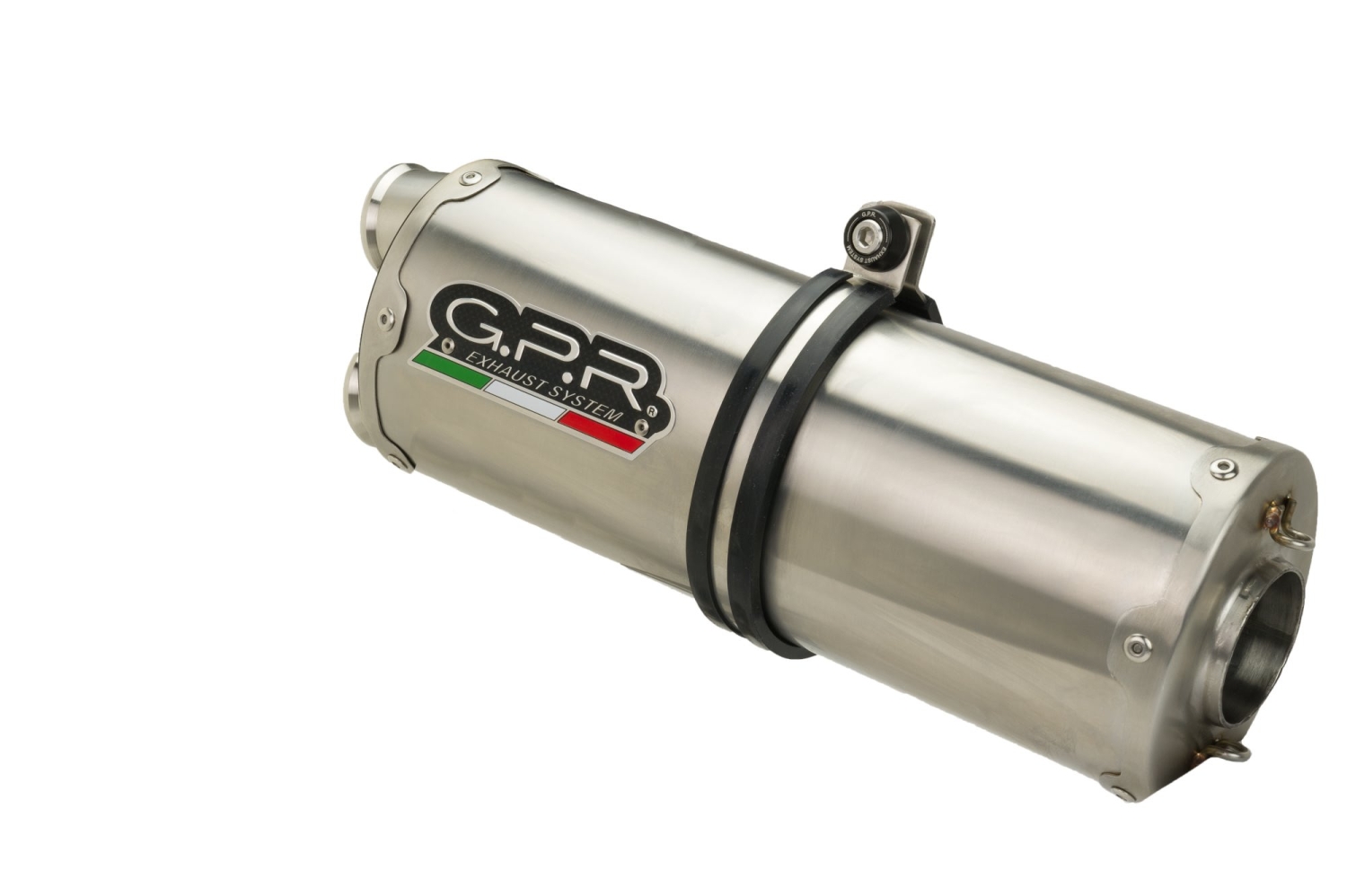 Pot echappement compatible avec Benelli Trk 702 2023-2024, Dual Inox, Échappement légal, homologué,silencieux avec db killer amovible et tuyau de liaison spécifique 