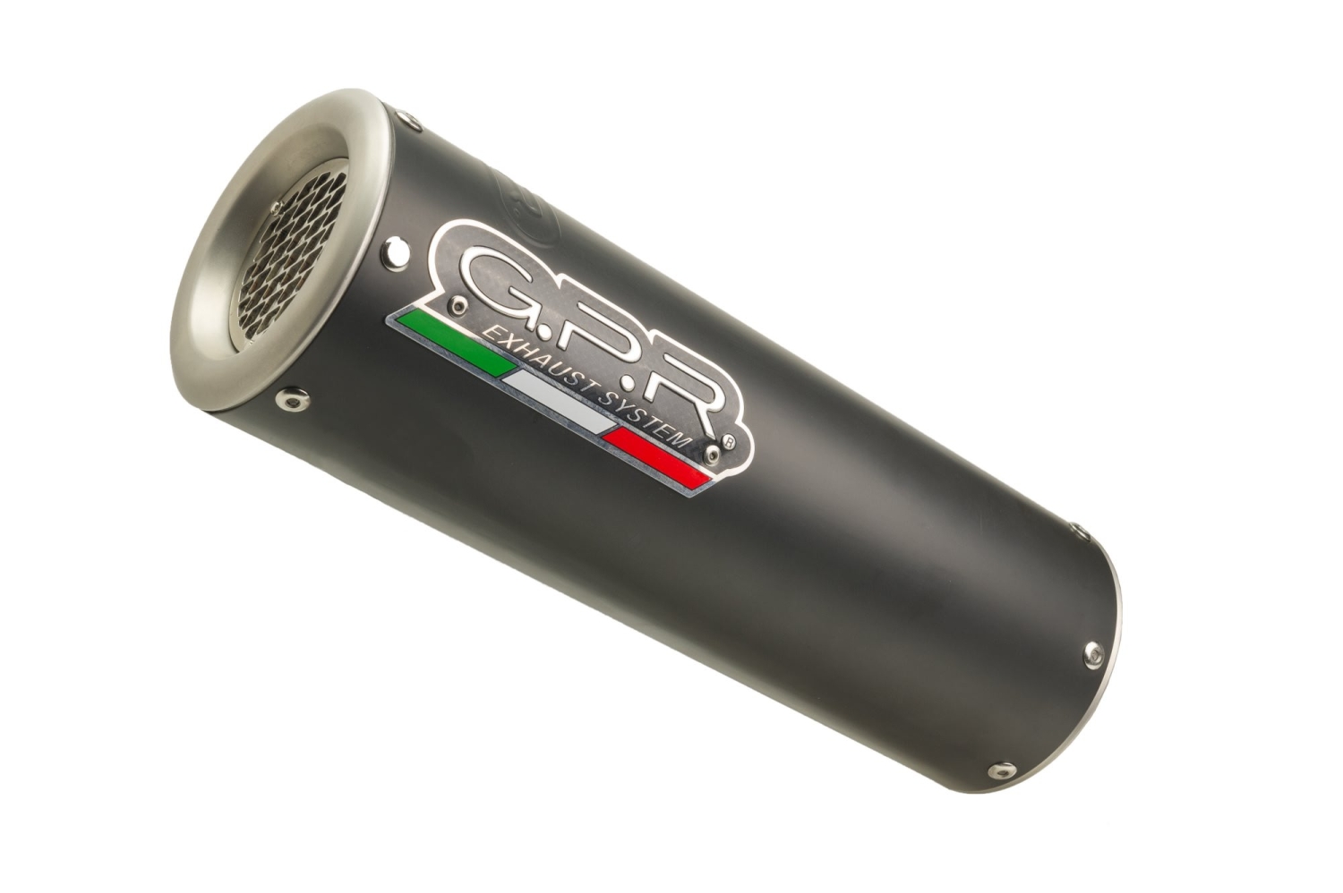 Pot echappement compatible avec Benelli Bn 125 2018-2020, M3 Black Titanium, Pot échappement complet, non légal pour les pays de l'UE, avec db killer amovible 