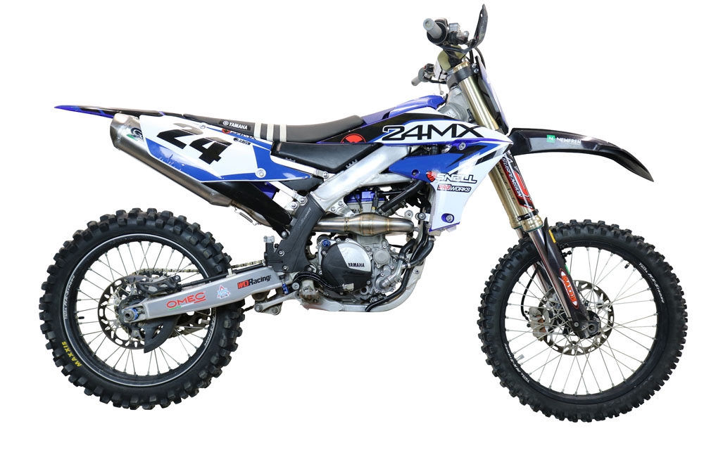 Pot echappement compatible avec Yamaha YZ 250 FX 2020-2025, Pentacross Inox, Pot d'échappement complet racing, compris de collecteur et db killer amovible, sans homologation 