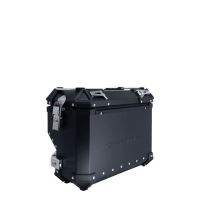 GPR TECH compatible with  Honda Crf 1000 L Africa Twin 2018/2020 e4 GPR TECH Pair of side cases aluminum made with contoured right side, black color with specific pannier holder Capacity 38 LT. + 32 LT.