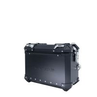 GPR TECH Pair of side cases aluminum made ,no rack included, black color Capacity 38 LT. + 38 LT.