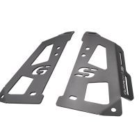 GPR TECH compatible with  Bmw R 1250 Gs 2021/2024 e5 GPR TECH Specific fitting plate Top Case ALPITECH 55 LT compatible with original luggage rack,stainless steel made with 4 anchor points
