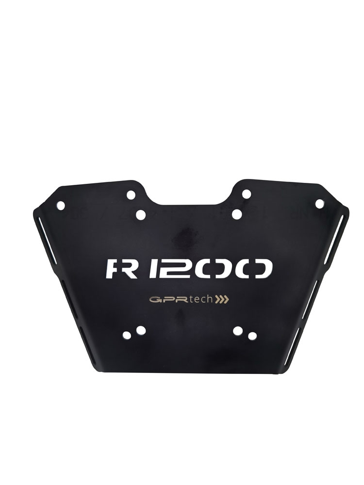 Top case GPR TECH compatible with  Bmw R 1250 R - Rs 2019/2020 e4 GPR TECH Top case in aluminum, black color with specific plate included Capacity 55 LT.