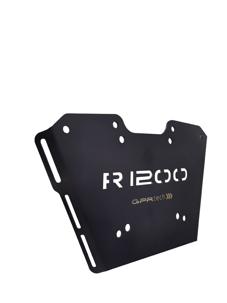 Top case GPR TECH compatible with  Bmw R 1250 R - Rs 2019/2020 e4 GPR TECH Top case in aluminum, black color with specific plate included Capacity 55 LT.