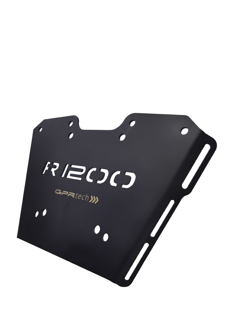 Top case GPR TECH compatible with  Bmw R 1250 R - Rs 2019/2020 e4 GPR TECH Top case in aluminum, black color with specific plate included Capacity 55 LT.