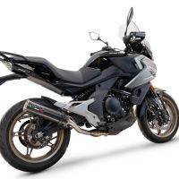 Pot echappement compatible avec Cf Moto 700 Mt 2023-2024, M3 Poppy , Pot Echappement homologué pour les marchés non européens 