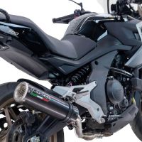 Pot echappement compatible avec Cf Moto 700 Mt 2023-2024, M3 Poppy , Pot Echappement homologué pour les marchés non européens 