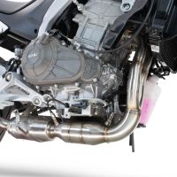 Pot echappement compatible avec Aprilia RS 457 2024-2025, Powercone Evo, Pot échappement complet, non légal pour les pays de l'UE, avec db killer amovible 