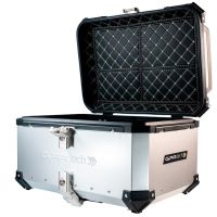 Top case GPR TECH compatible with  Bmw F 700 Gs 2016/2018 e4 GPR TECH Top case in aluminum, silver color with specific plate included Capacity 55 LT.