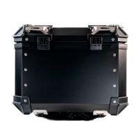 Top case GPR TECH compatible with  Aprilia Tuareg 660 2021/2024 e5 GPR TECH Top case in aluminum, black color with specific plate included Capacity 45 LT.