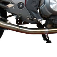 Pot echappement compatible avec Benelli Bn 302 S 2017-2024, Furore Evo4 Nero, Échappement légal, homologué,silencieux avec db killer amovible et tuyau de liaison spécifique 