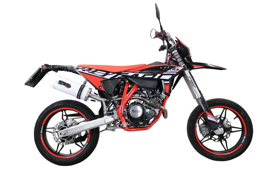 Pot echappement compatible avec Beta RR 125 4T Enduro 2021-2024, Albus Evo4, Pot Echappement homologué pour les marchés non européens 