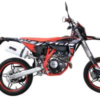 Pot echappement compatible avec Beta RR 125 4T Enduro 2021-2024, Albus Evo4, Pot Echappement homologué pour les marchés non européens 