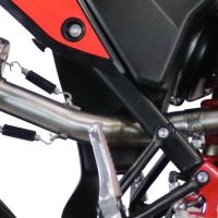 Pot echappement compatible avec Beta RR 125 4T Enduro 2021-2024, Furore Evo4 Nero, Pot Echappement homologué pour les marchés non européens 