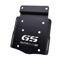 GPR TECH compatible with  Bmw F 700 Gs 2011/2015 GPR TECH SPECIFIC TITANIUM PLATE TOP CASE-ALPITECH 35/55 LT compatible with original luggage rack,titanium made with 4 anchor points