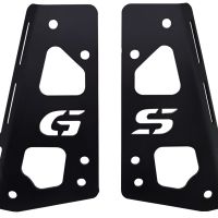 GPR TECH compatible with  Bmw F 850 Gs 2018/2020 e4 GPR TECH SPECIFIC TITANIUM PLATE TOP CASE-ALPITECH 35/55 LT compatible with original luggage rack,titanium made with 4 anchor points