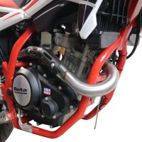 Pot echappement compatible avec Beta RR 125 4T Enduro 2021-2024, Decatalizzatore, Suppresseur de cataliseu, décatalyseurr, article sans homologation 