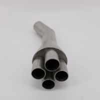 Pot echappement compatible avec Bmw K 100 1983-1994, Cafè Racer 4in1, Tube de liaison 4in1 