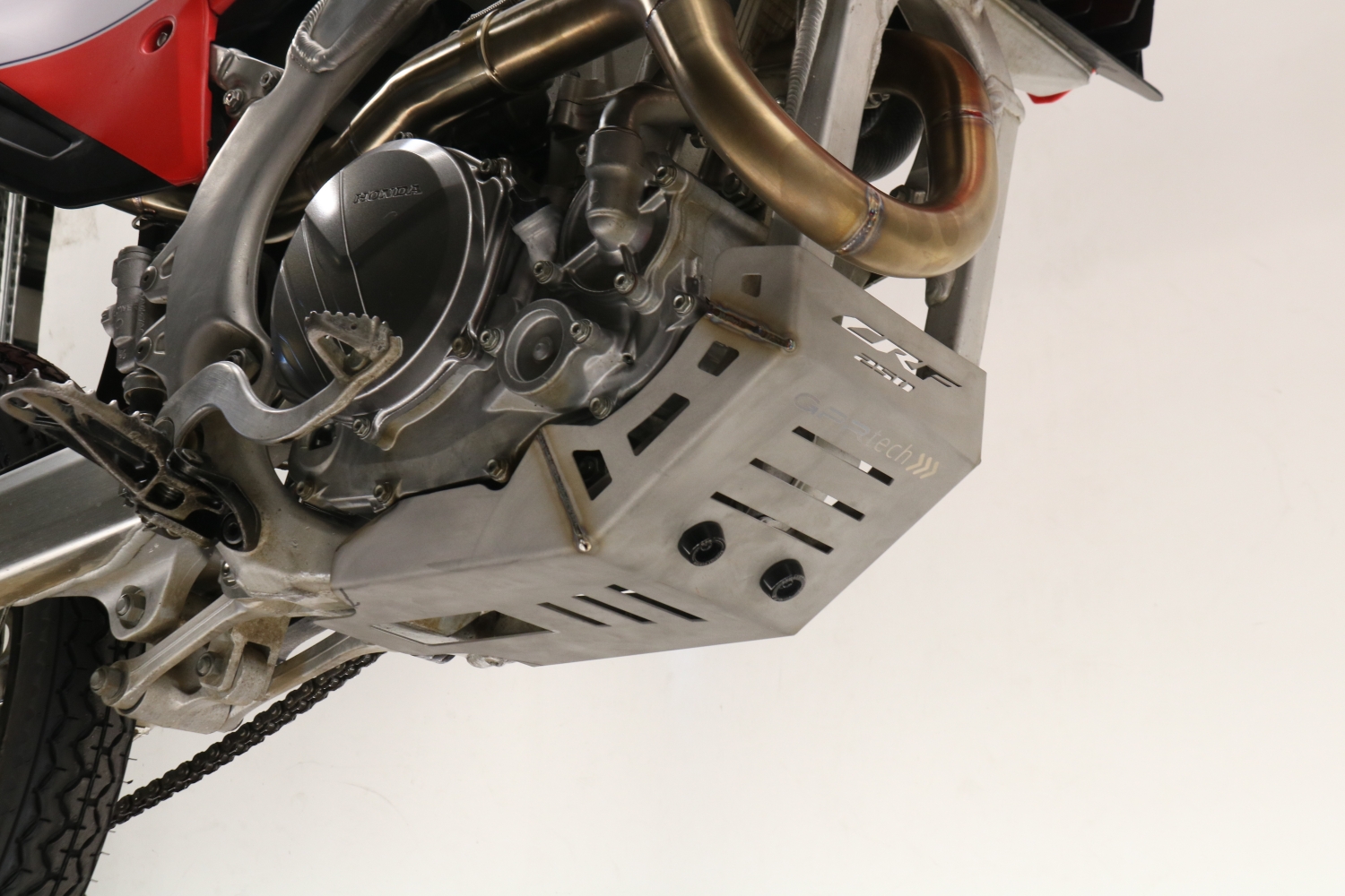 GPR TECH compatible with  Honda Crf 250 R/RX 2022/2024 GPR TECH Titanium Skid plate 