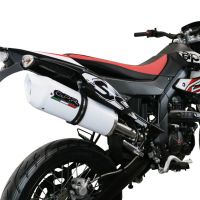 Pot echappement compatible avec Aprilia Sx 125 2021-2024, Albus Evo4, Pot Echappement homologué pour les marchés non européens 