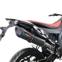 Pot echappement compatible avec Aprilia Rx 125 2021-2024, Furore Evo4 Poppy, Pot Echappement homologué pour les marchés non européens 