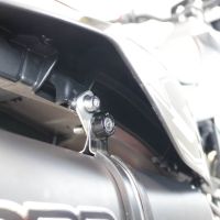 Pot echappement compatible avec Aprilia Rx 125 2021-2024, Furore Evo4 Nero, Pot Echappement homologué pour les marchés non européens 