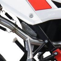 Pot echappement compatible avec Beta RR 125 4T Enduro 2019-2020, Furore Evo4 Nero, Pot Echappement homologué pour les marchés non européens 