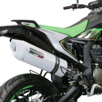 Pot echappement compatible avec KL MOTOR KXE 125 2022-2023, Albus Evo4, Pot Echappement homologué pour les marchés non européens 