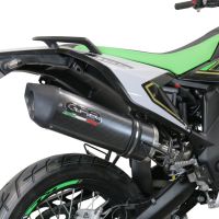Pot echappement compatible avec KL MOTOR KXE 125 2022-2023, Furore Evo4 Poppy, Pot Echappement homologué pour les marchés non européens 