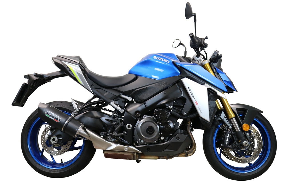 Pot echappement compatible avec Suzuki Gsx-S 1000 2015-2016, Furore Poppy, Échappement légal, homologué,silencieux avec db killer amovible et tuyau de liaison spécifique 