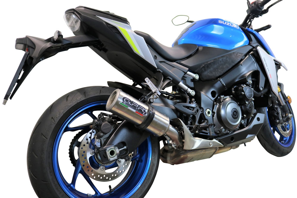 Pot echappement compatible avec Suzuki Gsx-S 1000 2015-2016, M3 Inox , Échappement légal, homologué,silencieux avec db killer amovible et tuyau de liaison spécifique 
