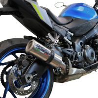 Pot echappement compatible avec Suzuki Gsx-S 1000 2015-2016, M3 Inox , Échappement légal, homologué,silencieux avec db killer amovible et tuyau de liaison spécifique 