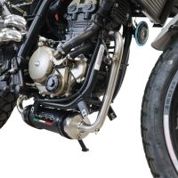 Pot echappement compatible avec F.B. Mondial Sport Classic 125 -Pagani 1948 2021-2023, Decatalizzatore, Suppresseur de cataliseu, décatalyseurr, article sans homologation 